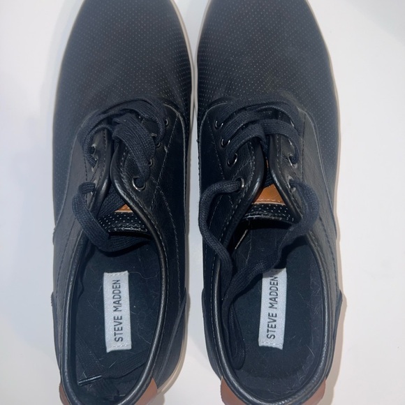 Steve Madden Men's Black Shoes -S1 - Picture 2 of 5